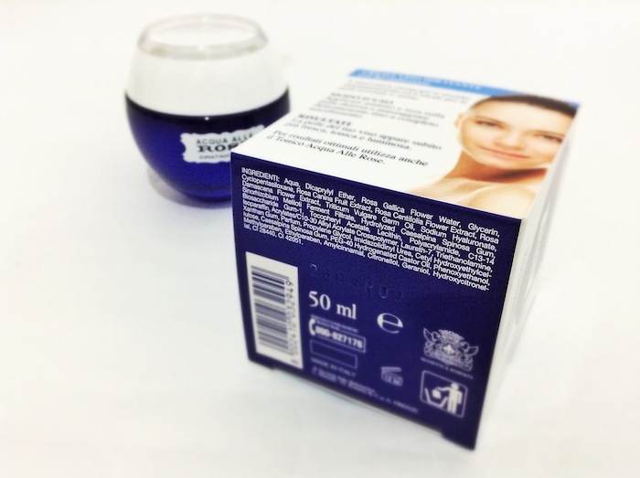 Acqua alle rose INCI