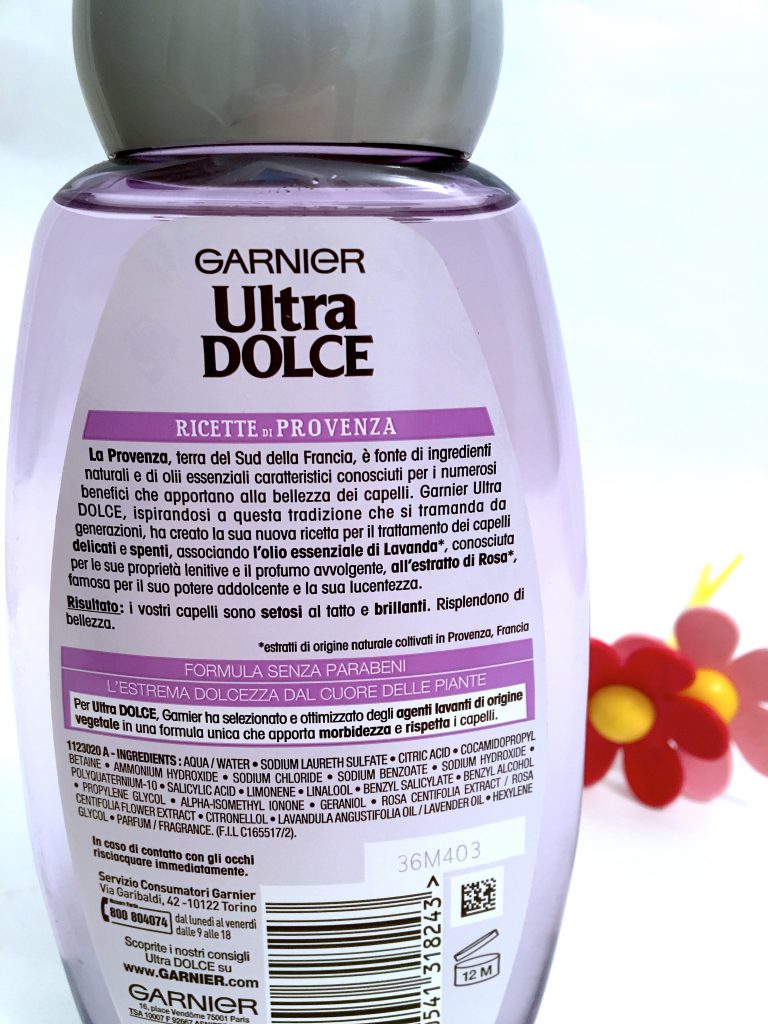 Ultra Dolce Ricette di Provenza INCI